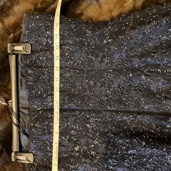 Carmen Marc Valvo Size 14 Strapless Dress & Jacket - Picture 5 of 7